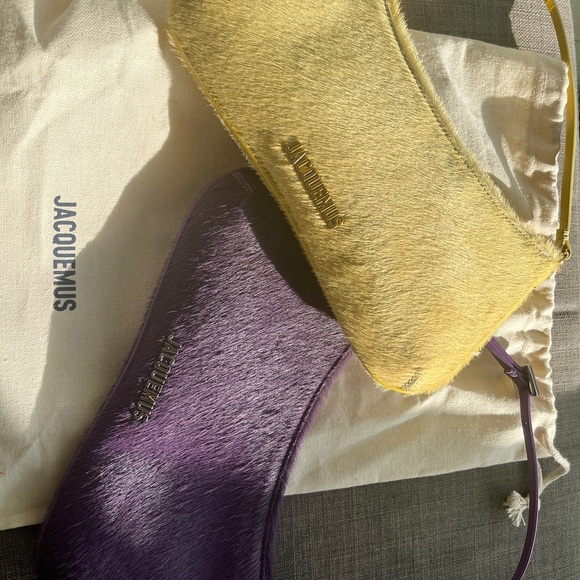 Le Raphia collection - Le Bisou pony hair shoulder bag - Picture 10 of 12